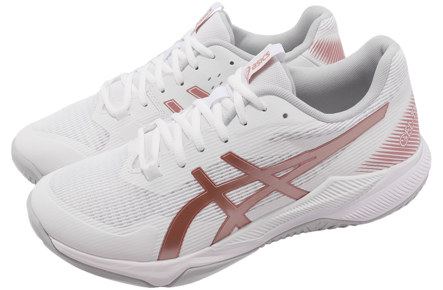 Asics GEL-Tactic White / Rose Gold