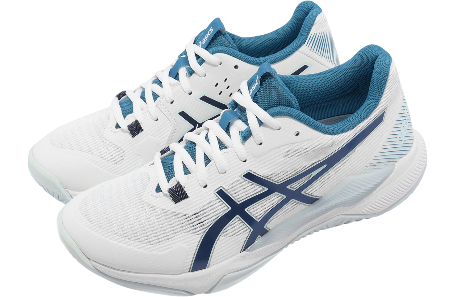 Asics GEL-Tactic WMNS White / Indigo Blue
