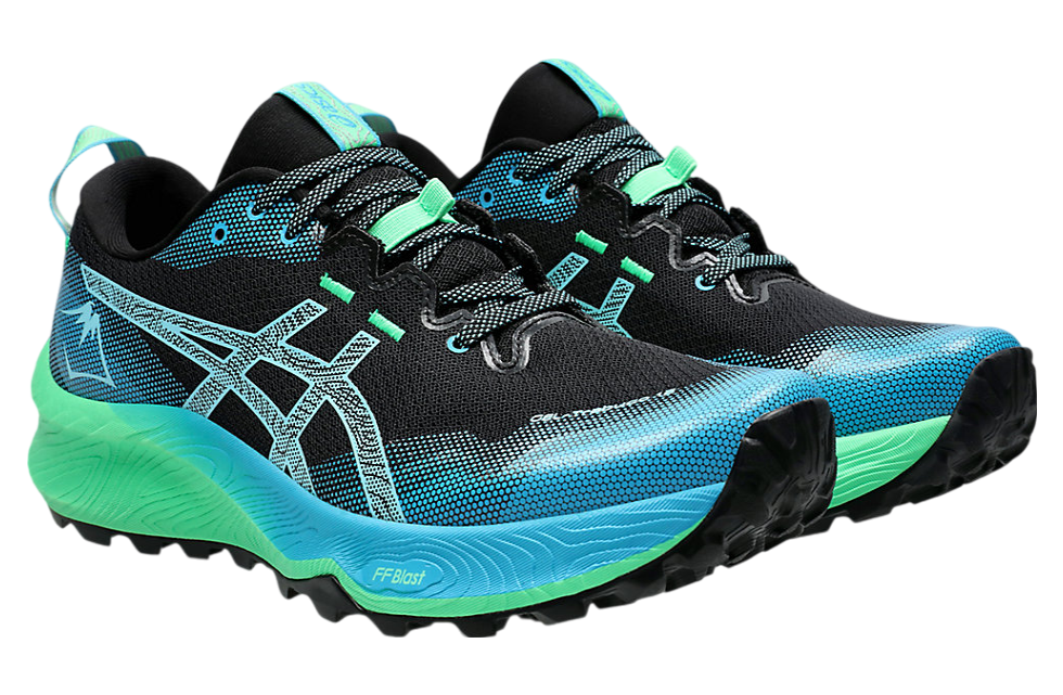 Asics Gel-Trabuco 12 Black / Bright Cyan