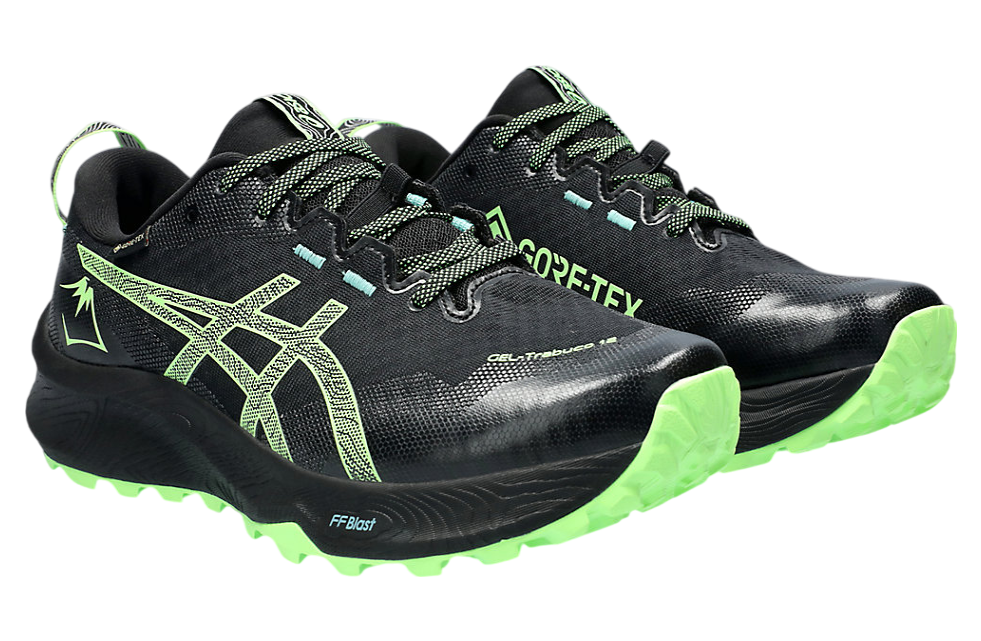 Asics Gel-Trabuco 12 Gtx Black / Illuminate Green