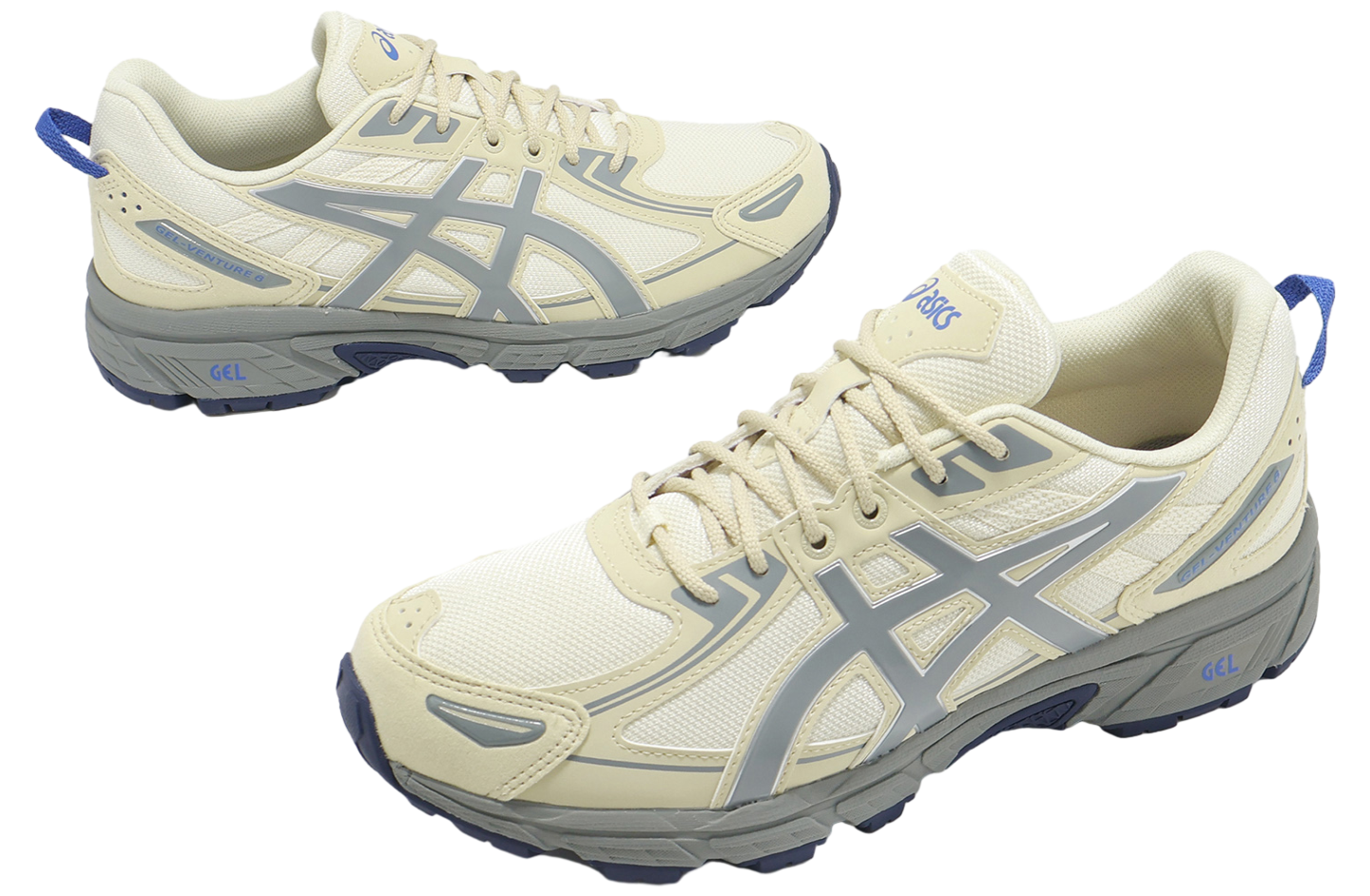 国内配送 asics GEL-VENTURE 6 CREAM/VANILLA ASICS Gel-Venture 6 | SPORTSHOWROOM