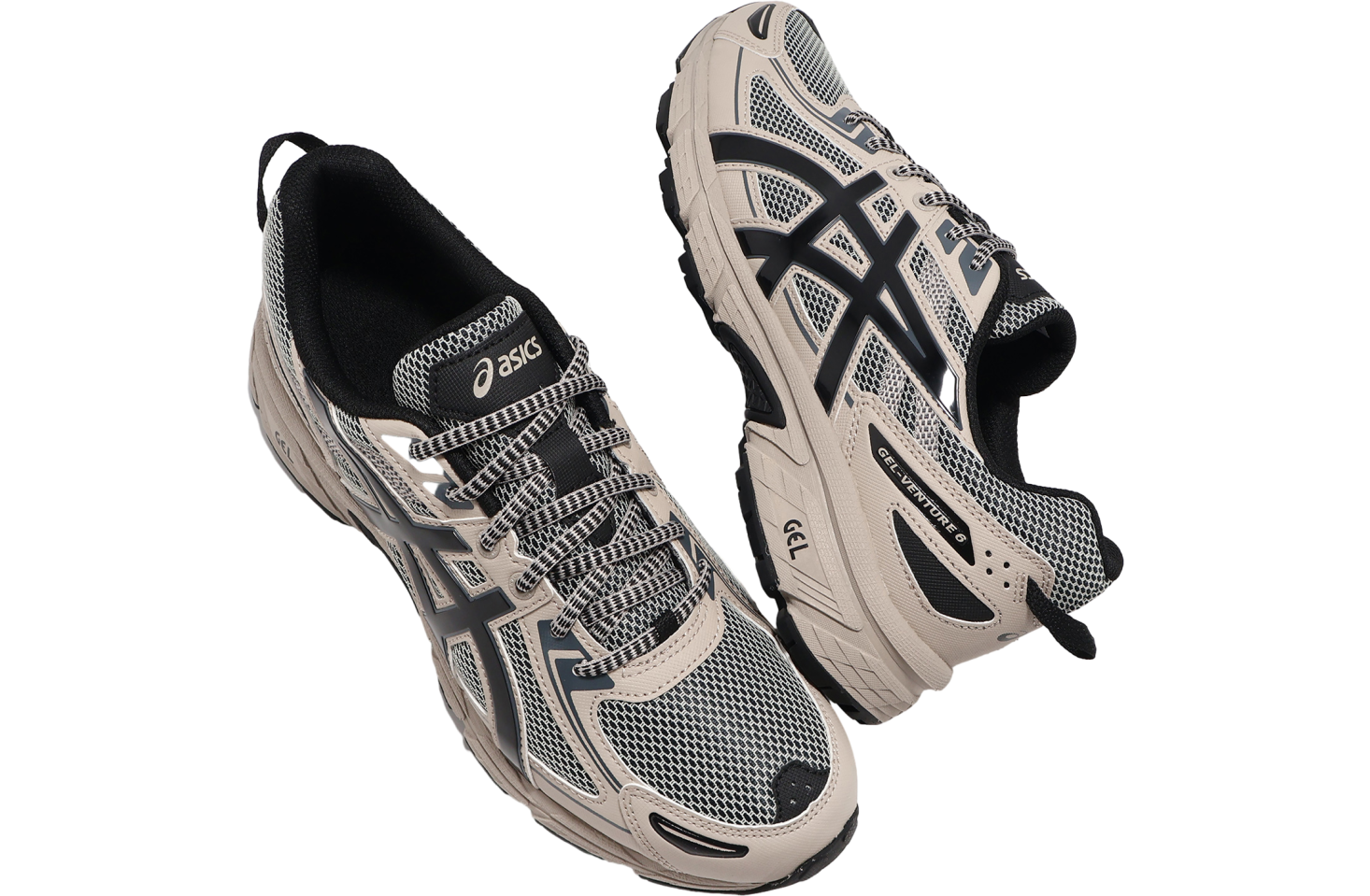 Asics GEL-Venture 6 Feather Grey / Black - Apr 2024
