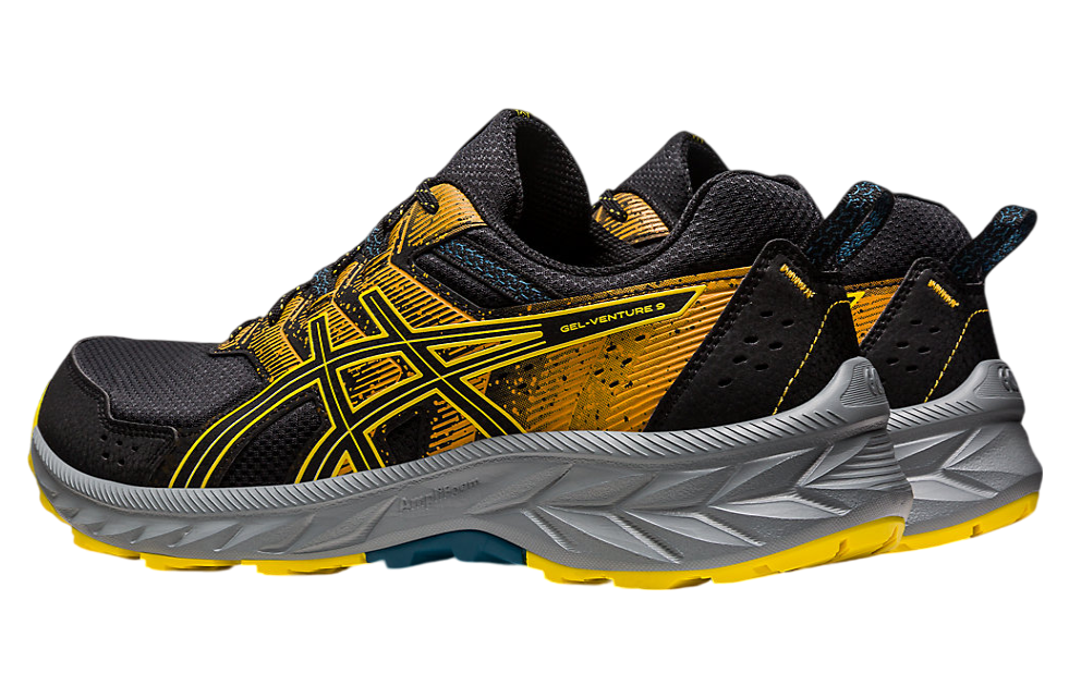 Asics Gel-Venture 9 Black / Golden Yellow