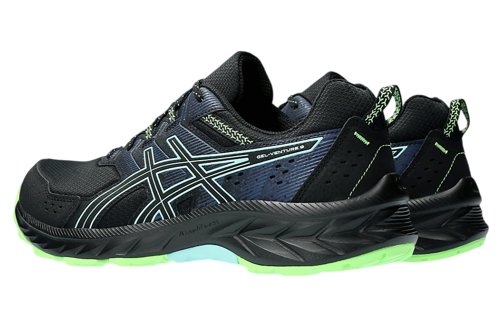 Asics Gel-Venture 9 Black / Illuminate Mint