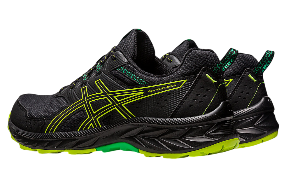 Asics Gel-Venture 9 Black / Lime Zest