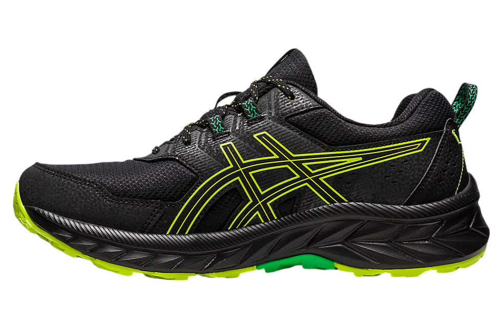 Asics Gel-Venture 9 Black / Lime Zest