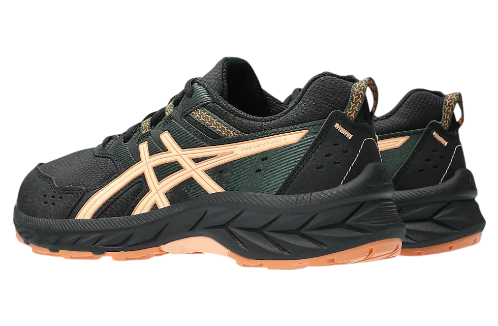 Asics Gel-Venture 9 GS Black / Apricot Crush