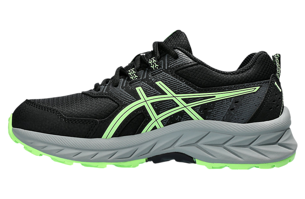 Asics Gel-Venture 9 GS Black / Illuminate Green