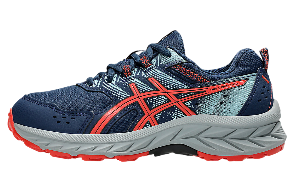 Asics Gel-Venture 9 GS Night Sky / Red Snapper