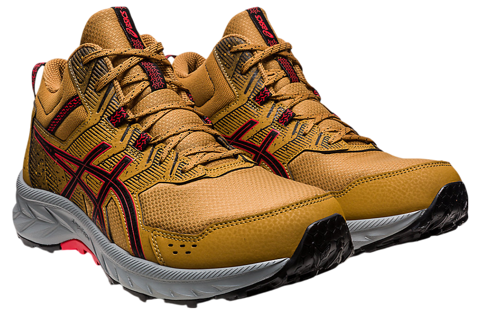 Asics Gel-Venture 9 MT Tan Presidio / Electric Red