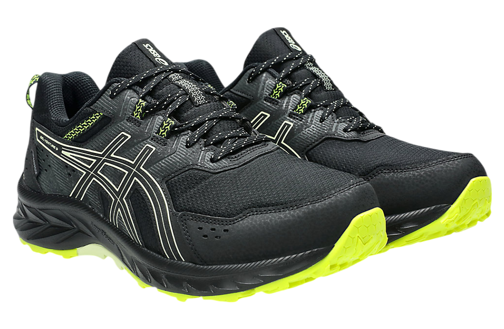 Asics Gel-Venture 9 Waterproof Black / Cool Matcha