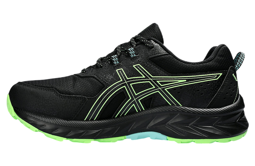 Asics Gel-Venture 9 Waterproof Black / Illuminate Green