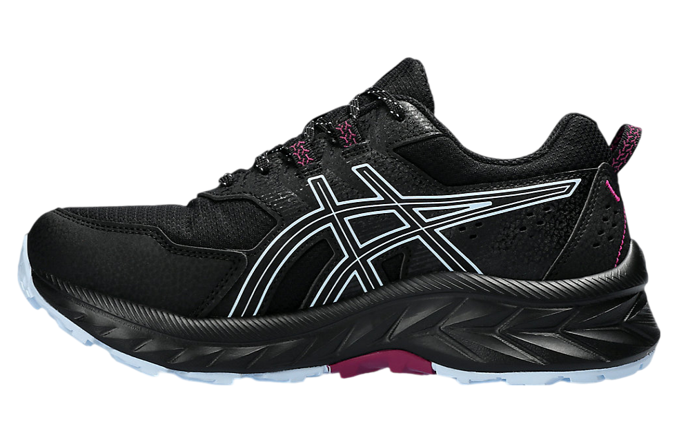 Asics Gel-Venture 9 Waterproof WMNS Black / Light Blue