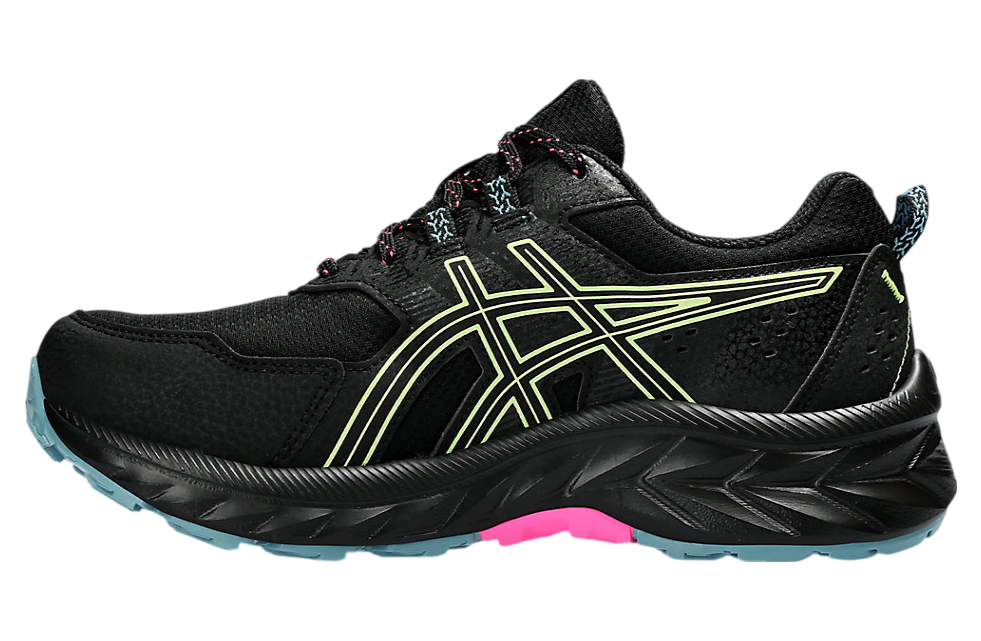 Asics Gel-venture 9 Waterproof Wmns Black / Lime Green