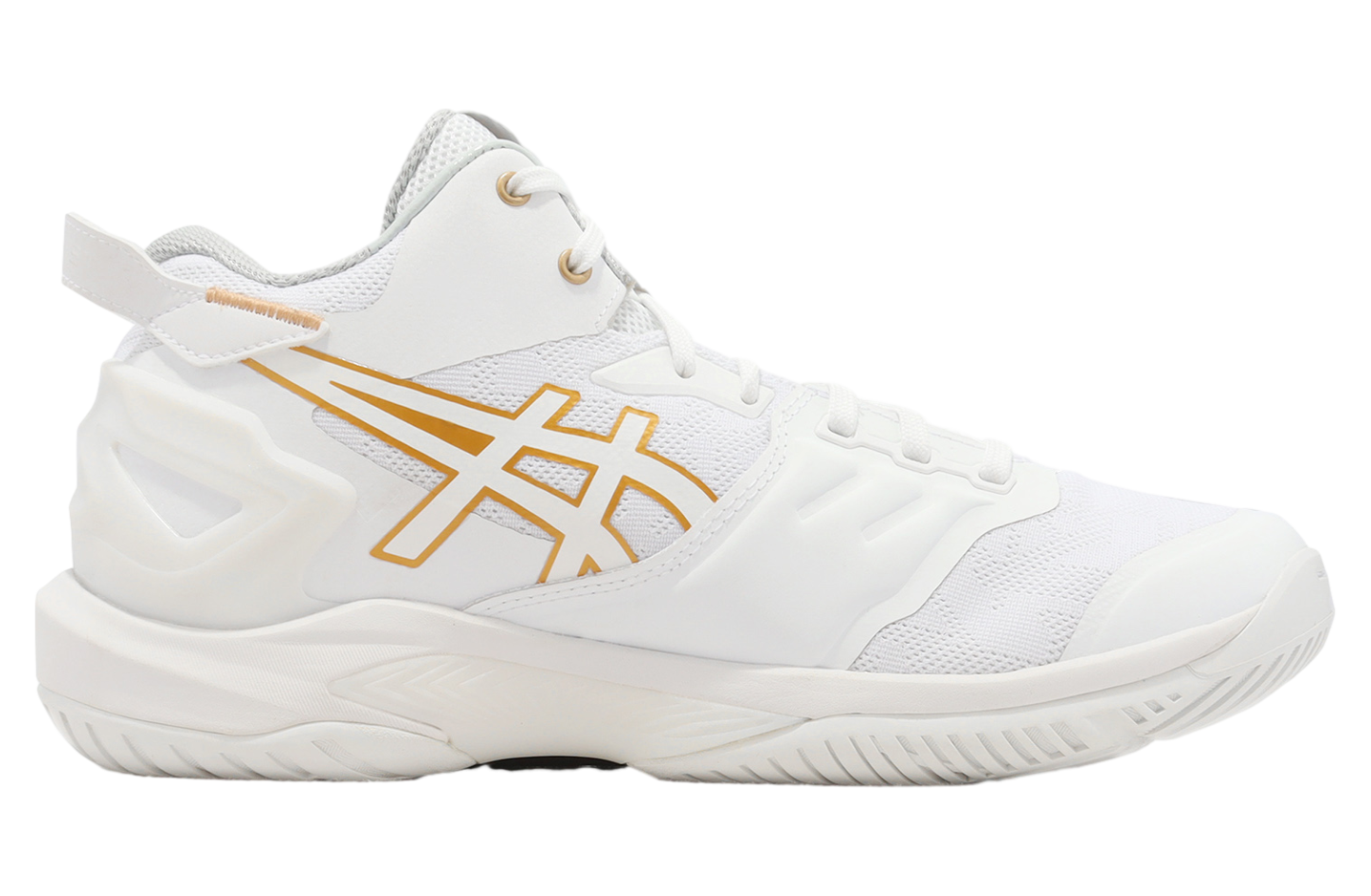 シューズ(男性用) asics GELBURST 26 EXTRA WIDE Asics GELBURST 26 4E Extra Wide White / Gold - Aug 2022