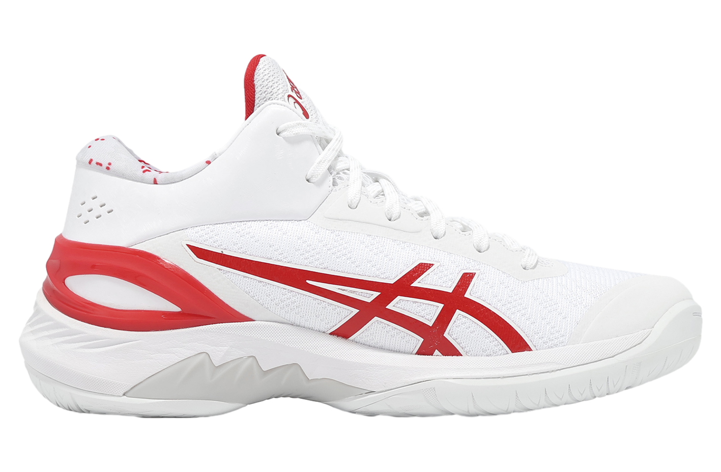 Asics GELBURST 28 White / Electric Red - Aug 2025