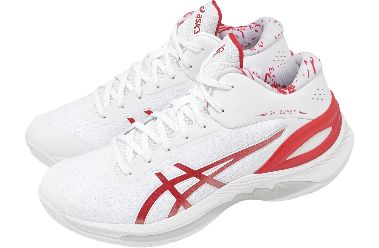 シューズ GELBURST 28 STANDARD Asics Basketball shoes GELBURST 28 White/Pure Silver