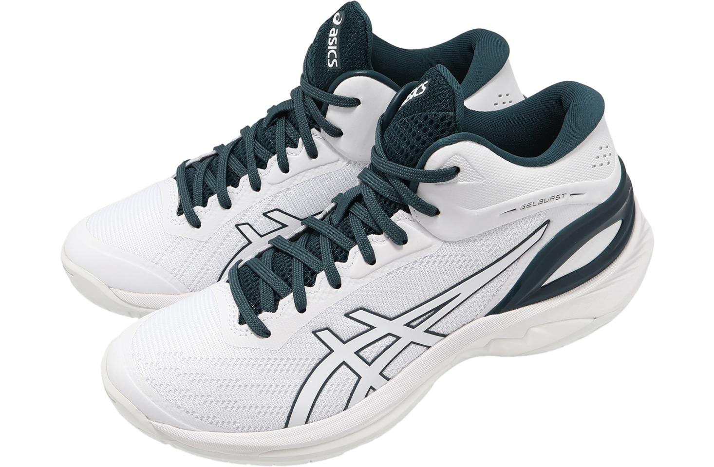 Asics GELBURST 28 White / Magnetic Blue