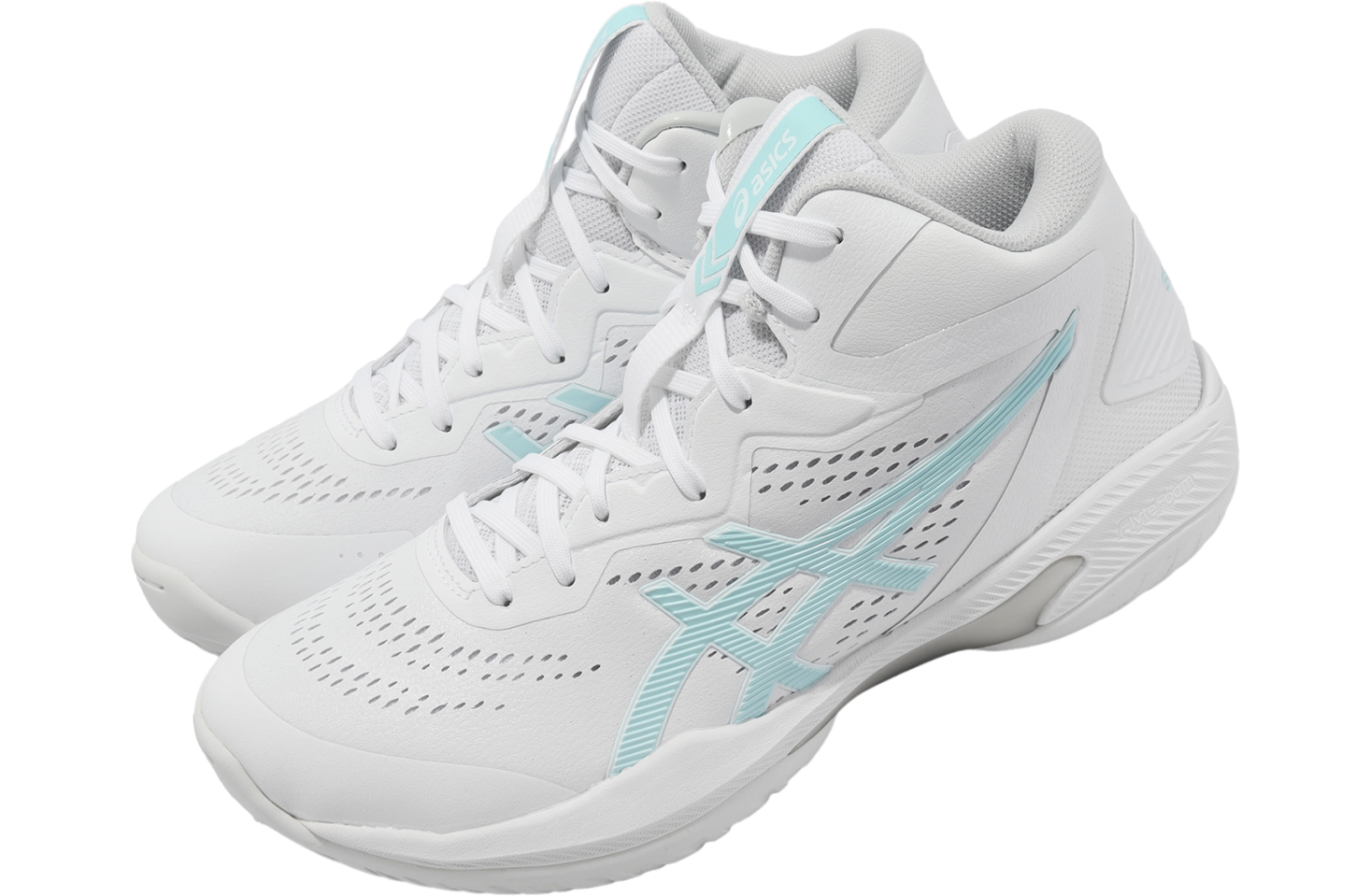 Asics GELHoop V15 White / Aquamarine - Sep 2023