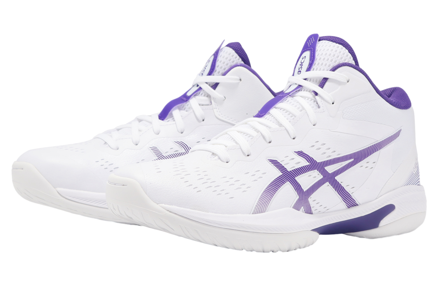 ASICS GELHOOPV16 ホワイト/パープル Asics GELHoop V16 White / Gentry Purple - Feb 2024