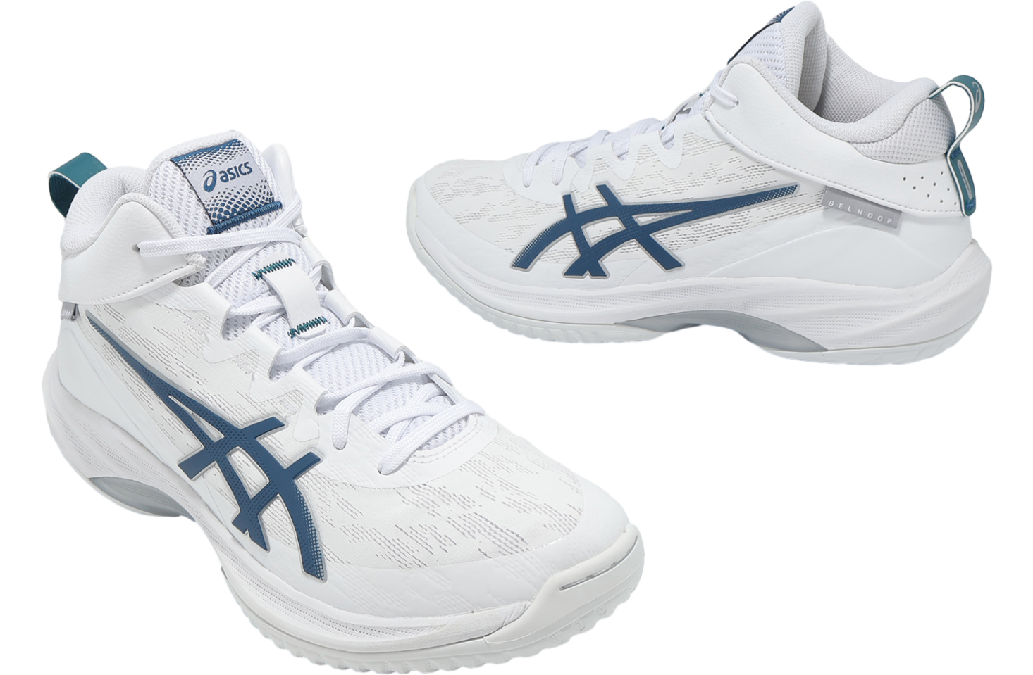 【美品】ASICSバッシュGELHOOPV12 White&Blue27.5cm Asics Gelhoop V17 S White / Mako Blue - Jul 2025