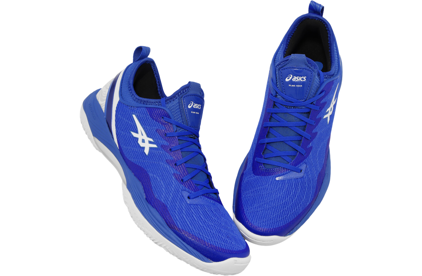 【美品】asics GLIDE NOVA FF 2 ブルー ASICS アシックス GLIDE NOVA FF 2 （限定イリュージョンブルー