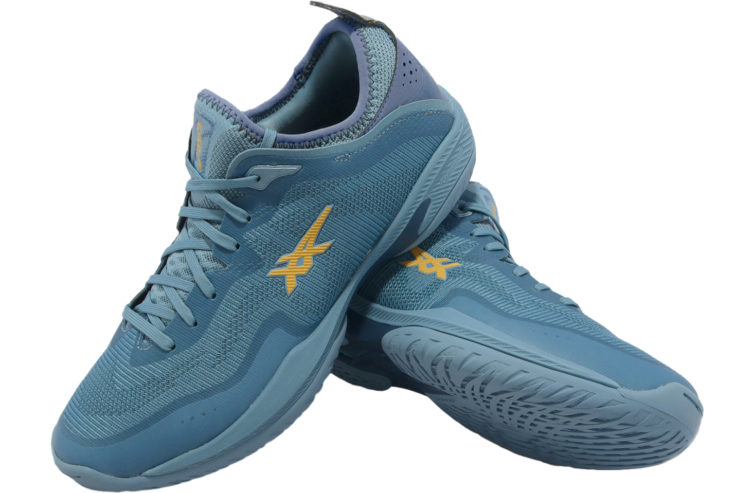 シューズ(男性用) GLIDE NOVA FF 3 Gris Blue/Honey 27.5 ASICS Glide Nova FF 3 'Gris Blue Honey' 1063A072-400