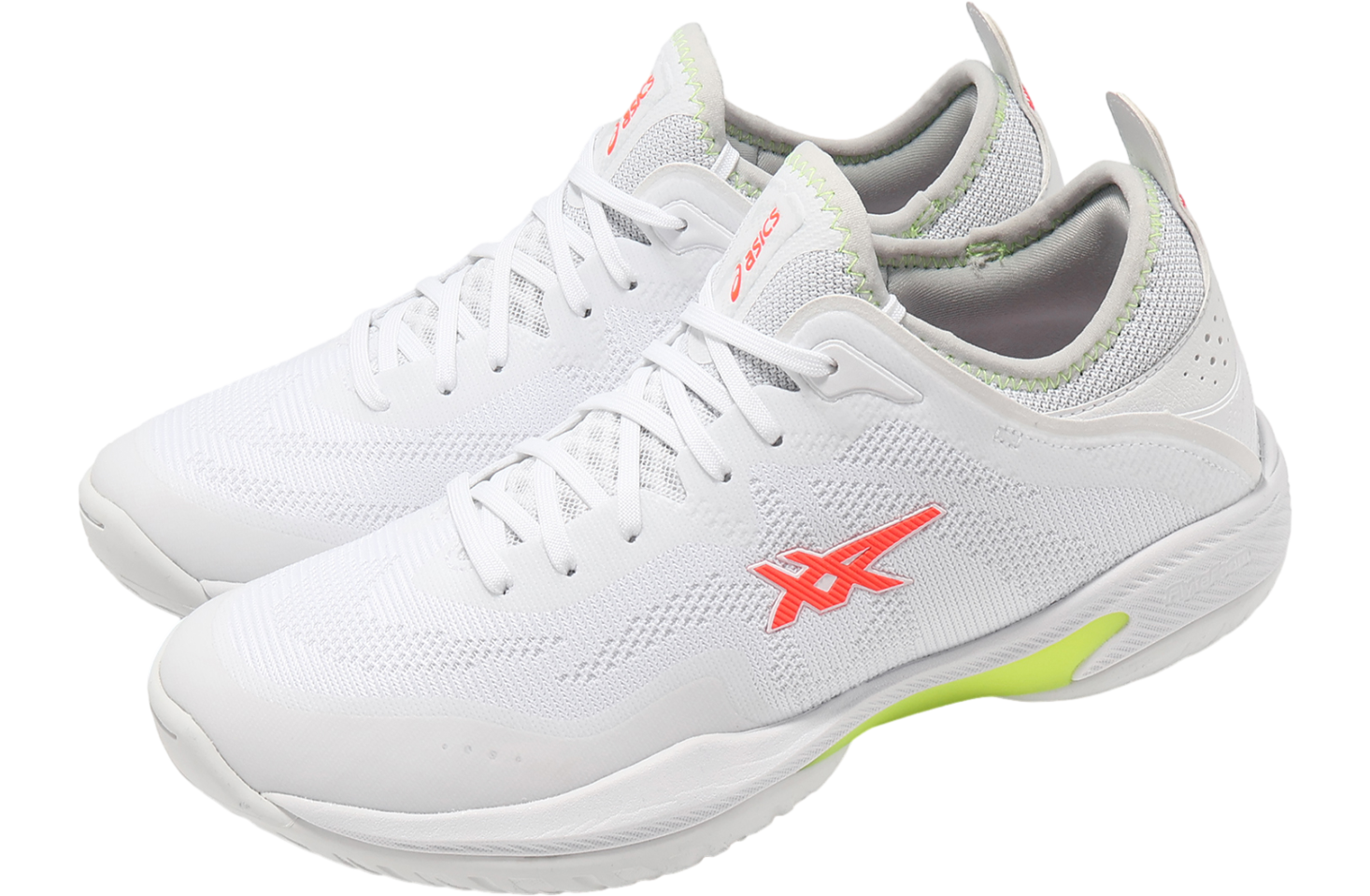 Asics Glide Nova FF 3 White / Sunrise Red
