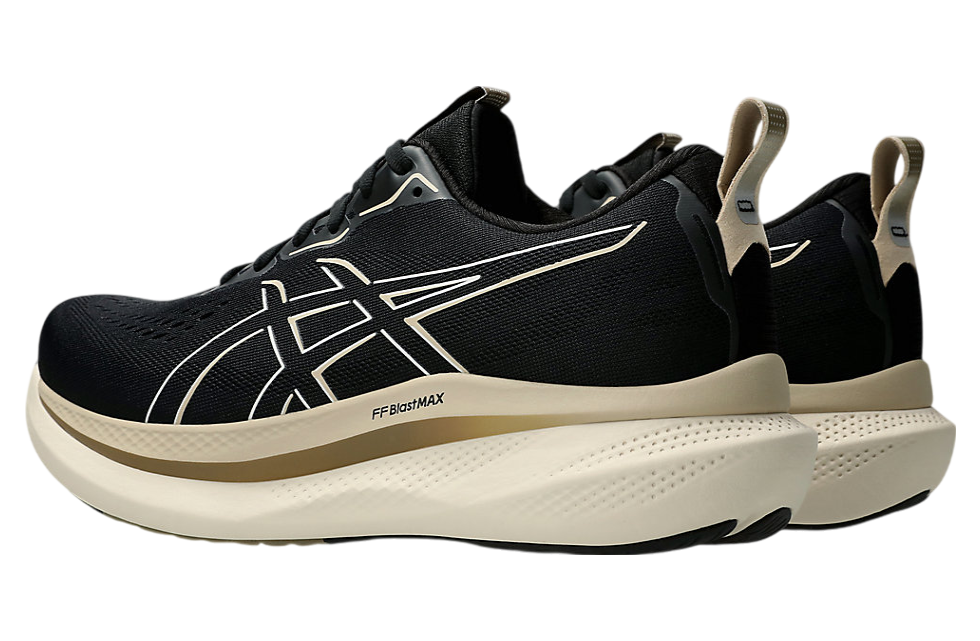 Asics Glideride Max Black / Oatmeal