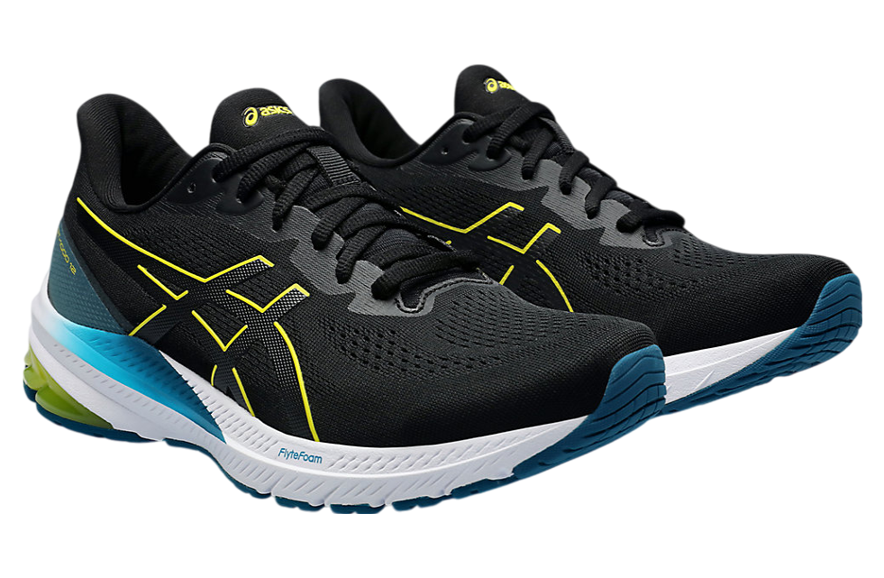 Asics GT-1000 12 Black / Bright Yellow