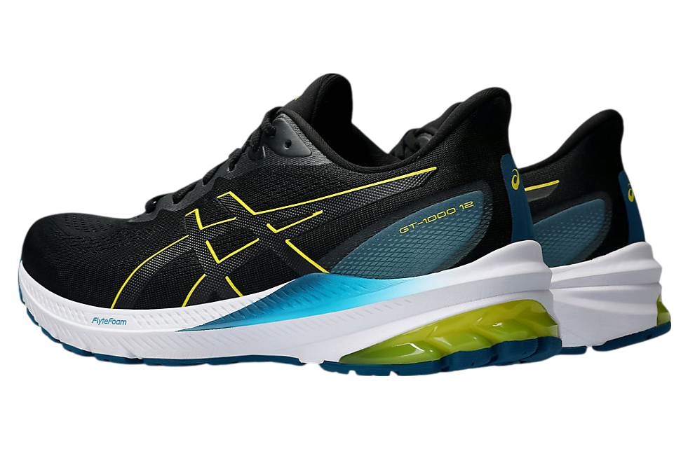 Asics GT-1000 12 Black / Bright Yellow