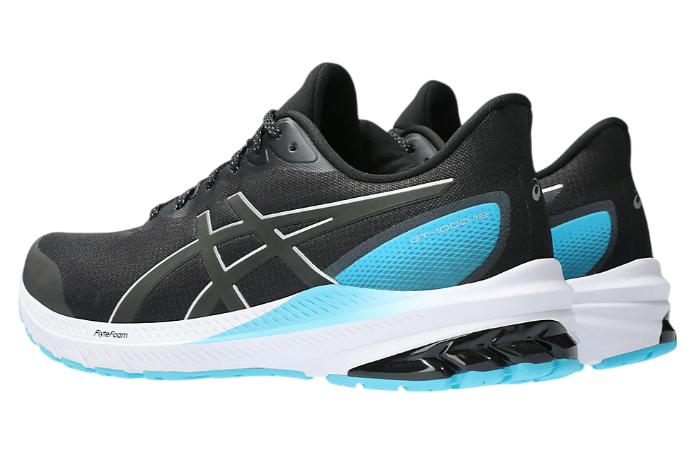 Asics GT-1000 12 Lite-Show Black / Pure Silver