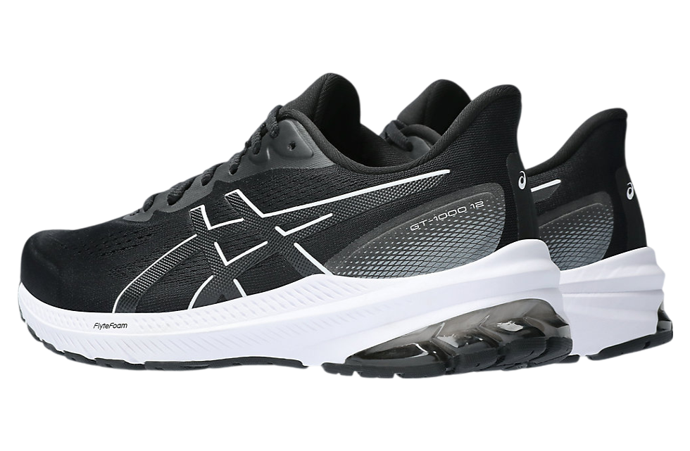 Asics Gt-1000 12 Wide Wmns Black / White