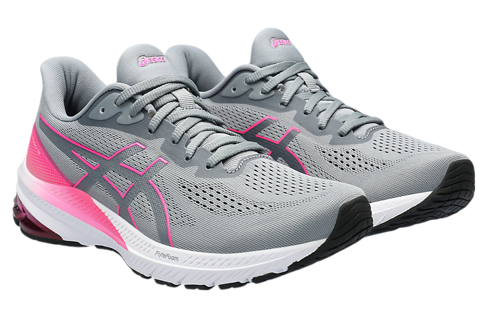 Asics Gt-1000 12 Wide Wmns Sheet Rock / Hot Pink