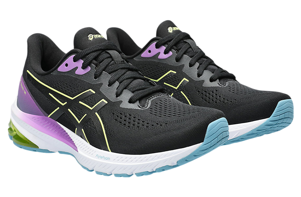 Asics GT-1000 12 WMNS Black / Glow Yellow