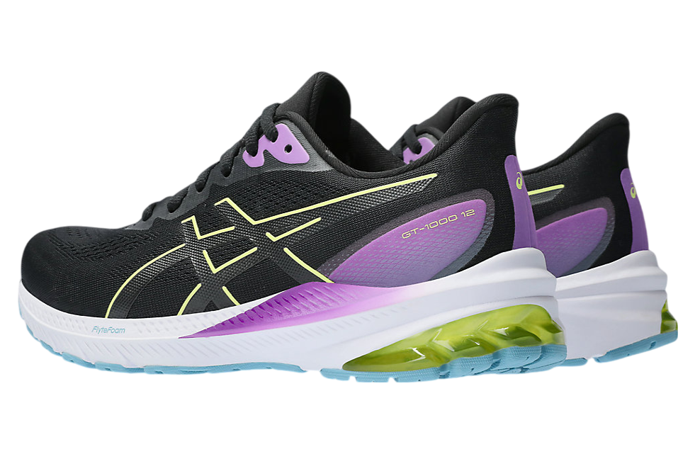 Asics GT-1000 12 WMNS Black / Glow Yellow