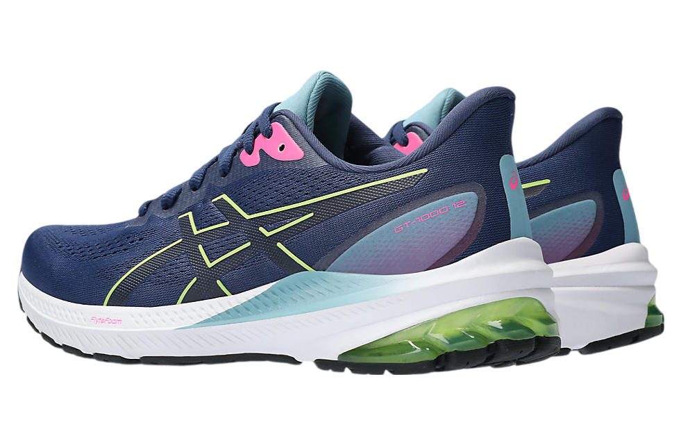 Asics GT-1000 12 WMNS Deep Ocean / Lime Green