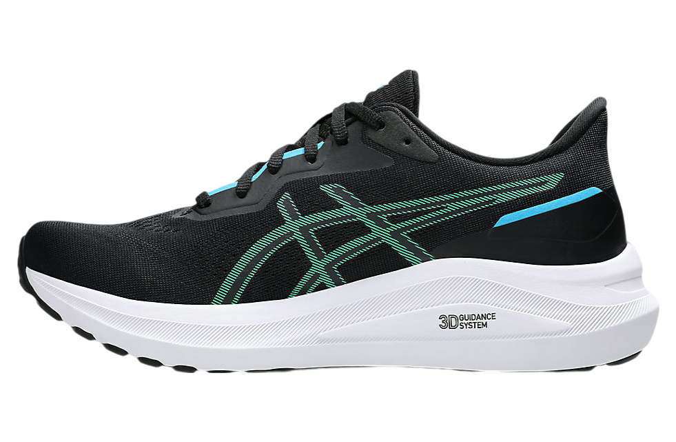 Asics GT-1000 13 Black / Digital Aqua