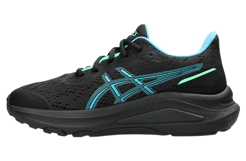 Asics GT-1000 13 GS Black / Digital Aqua