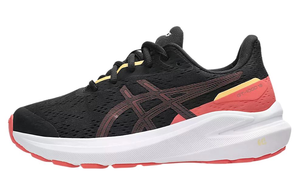 Asics GT-1000 13 GS Black / Rubble Red