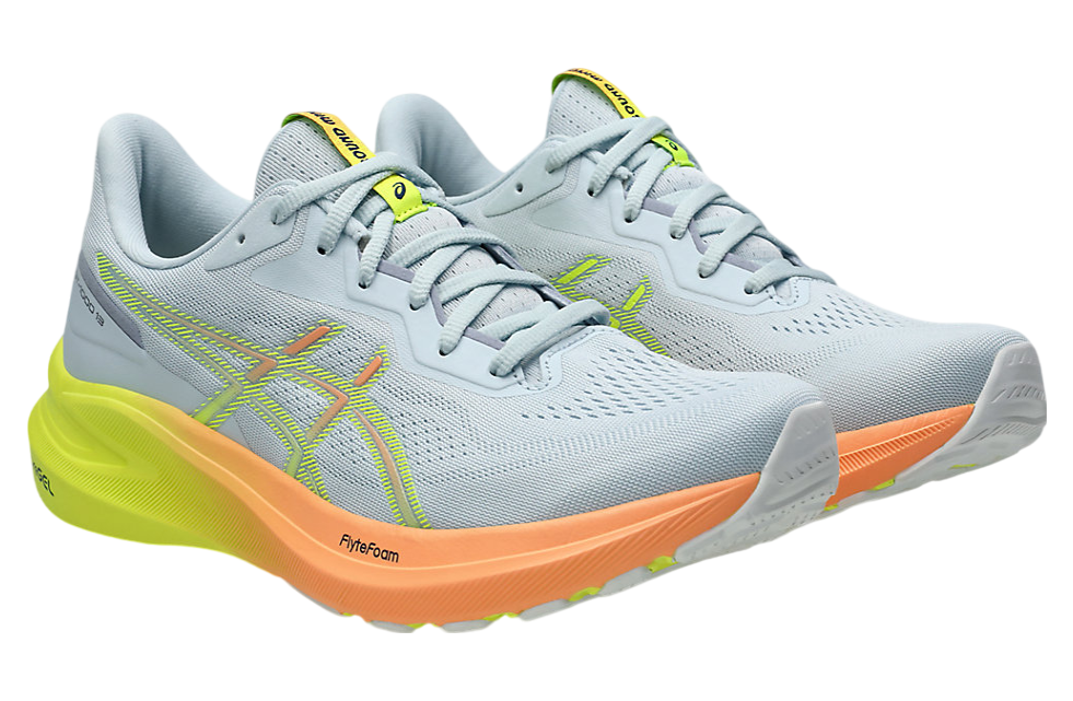 Asics GT-1000 13 Paris Cool Grey / Safety Yellow