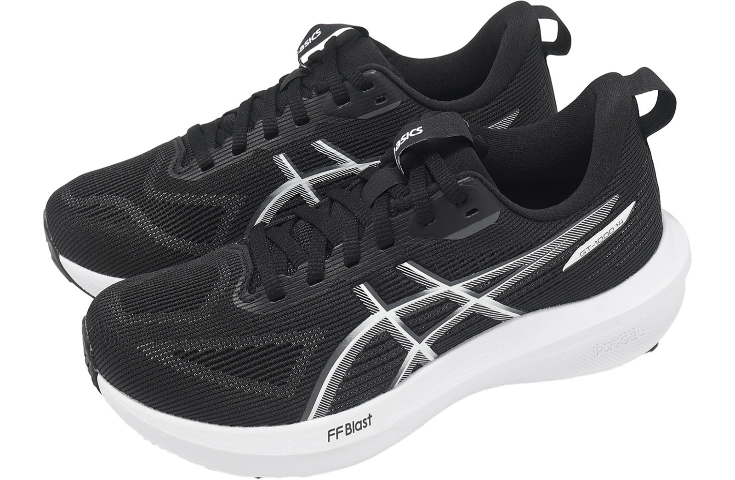 Asics GT-1000 14 D Wide WMNS Black / White