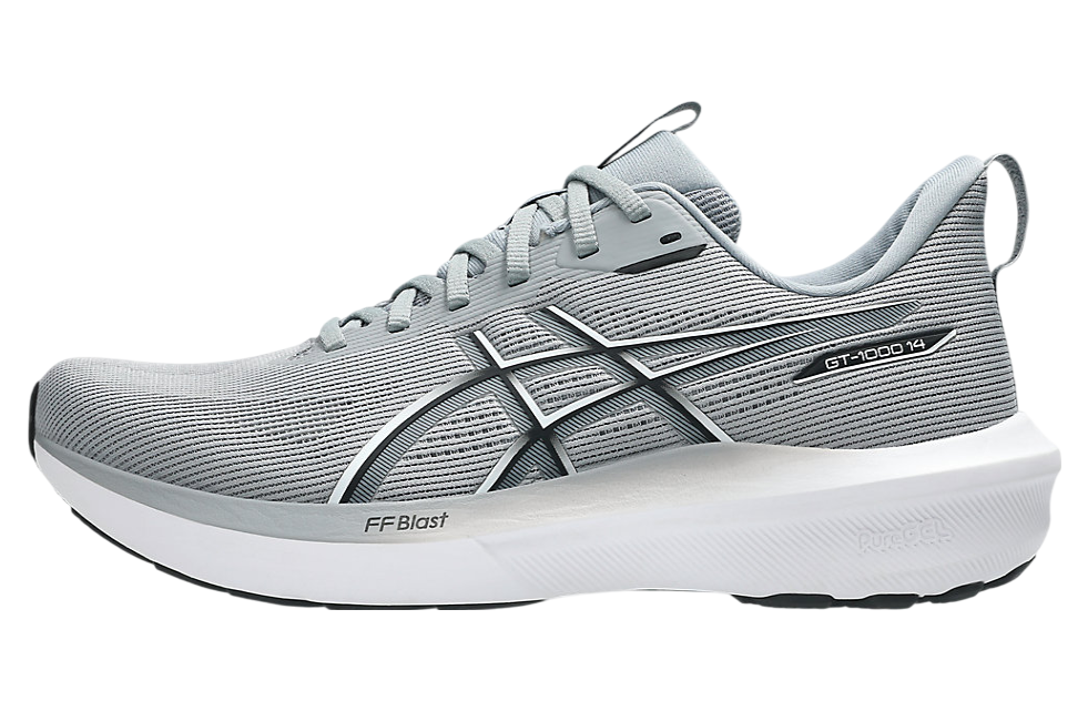 Asics GT-1000 14 Extra Wide Gravel / White