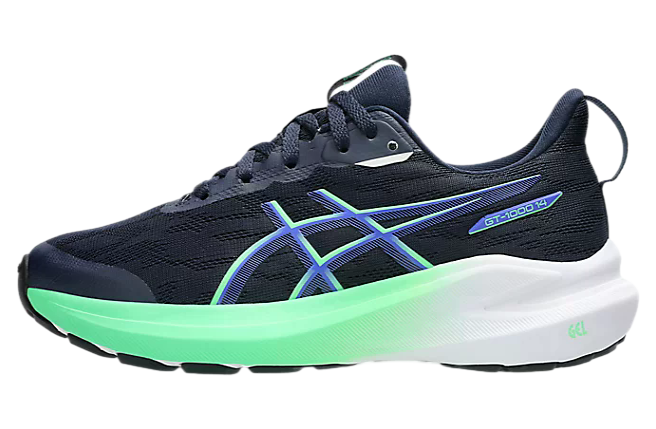 Asics GT-1000 14 GS Midnight / Vital Green