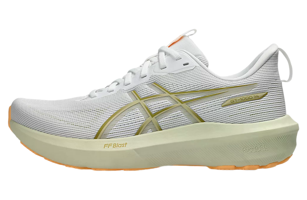 Asics GT-1000 14 White / Lemongrass