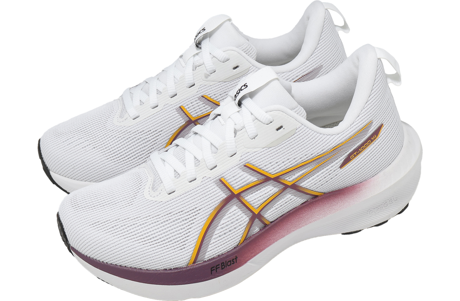 Asics GT-1000 14 WMNS White / Yamabuki