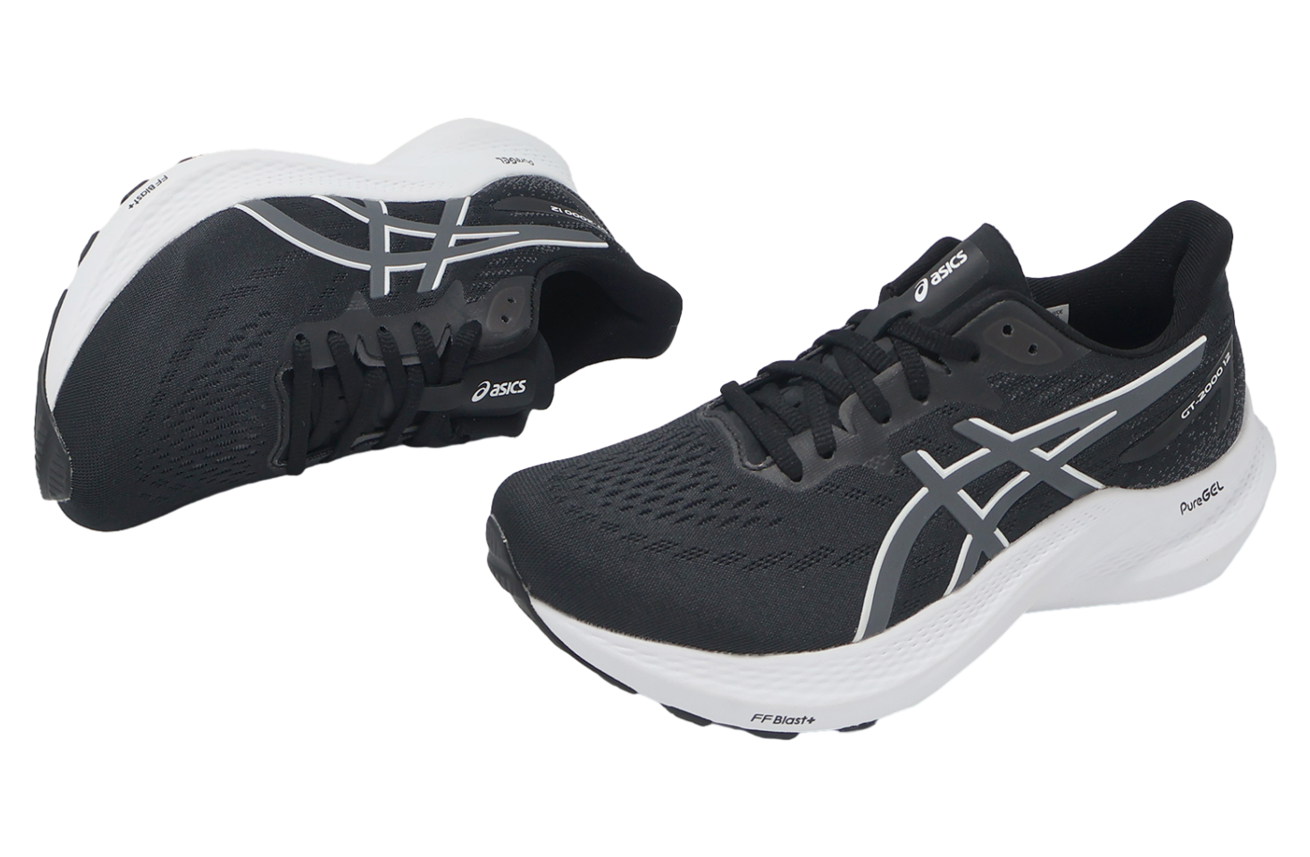 Asics GT-2000 12 2E Extra Wide WMNS Black / Carrier Grey