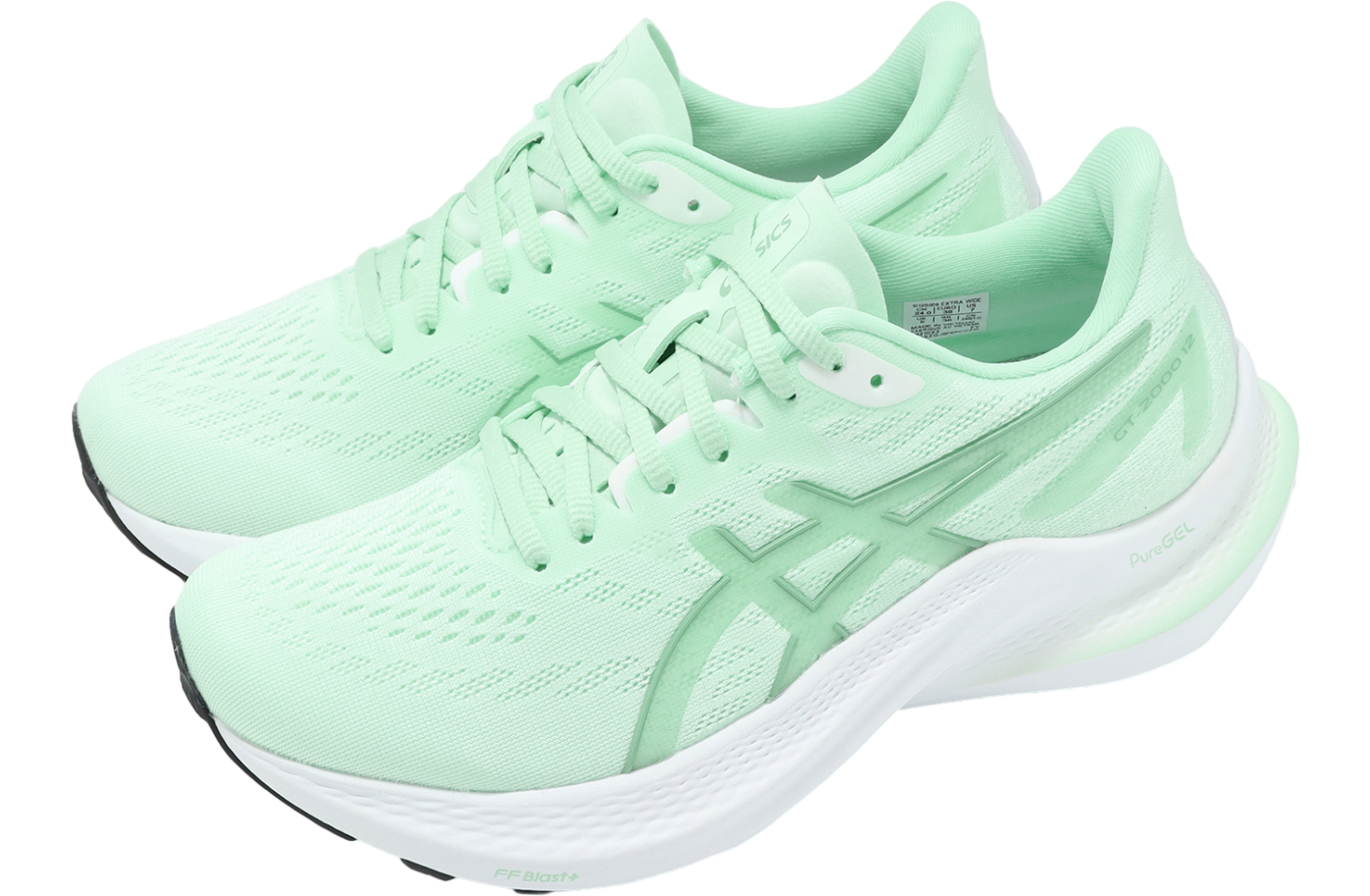 Asics GT-2000 12 2E Extra Wide WMNS Mint Tint / Dark Mint