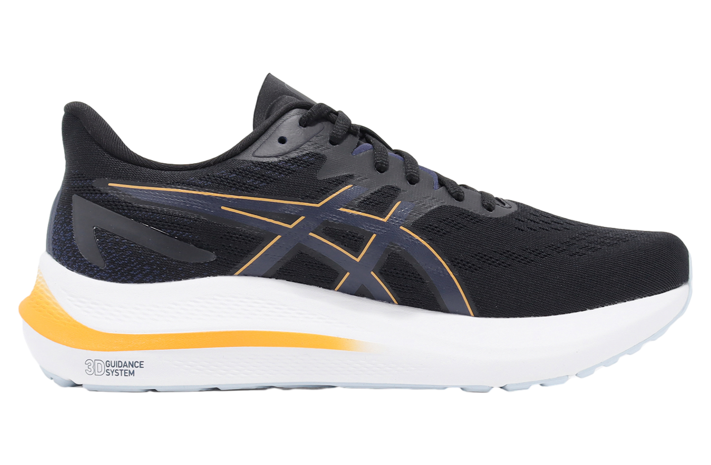 Asics GT-2000 12 2E Wide Black / Fellow Yellow