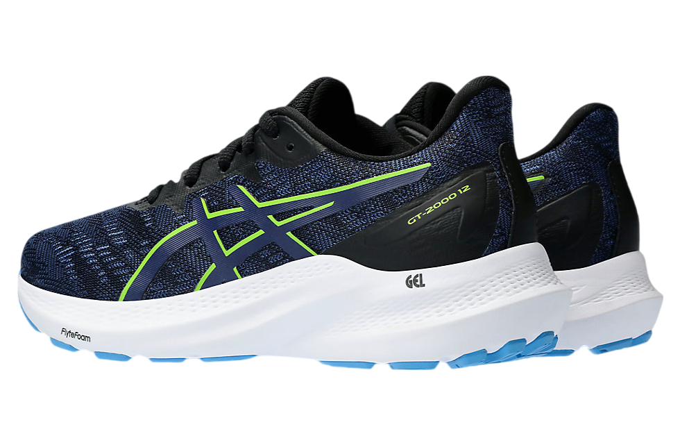 Asics GT-2000 12 GS Black / Blue Expanse